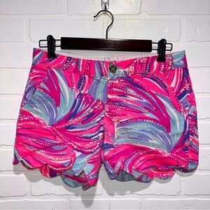 Lilly Pulitzer Buttercup Shorts in Oh My Guava